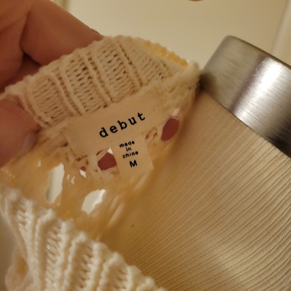 Crochet Patchwork Granny Square Cardigan Debute C… - image 7